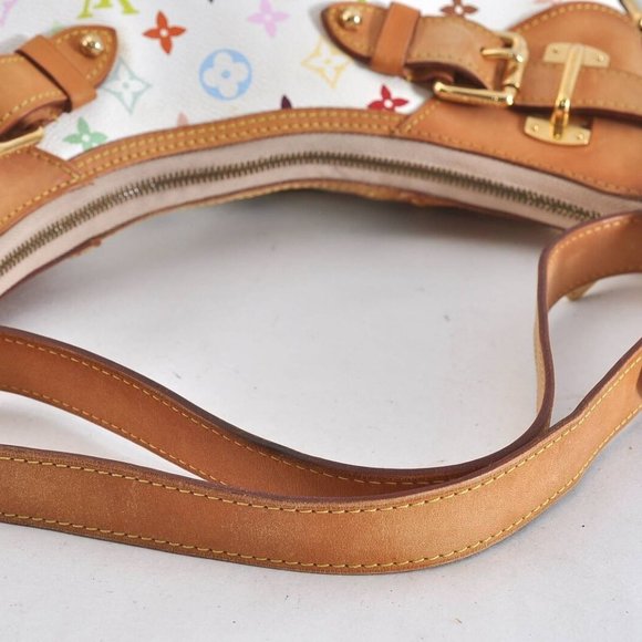 Greta Multicolor Shoulder Bag White - Picture 4 of 11